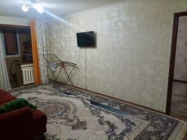 долгосрочная аренда аламедин 1: 2 комнаты, Агентство недвижимости, Без подселения, С мебелью частично — 2