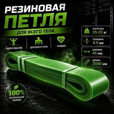 Резиновая петля для тренировок всего тела - Назначение: подтягивания
