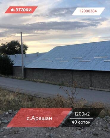 аренда помещений под кафе ресторан: 📍с.Арашан 🔘40соток 🔘1200м² Предлагается к продаже современное — 1