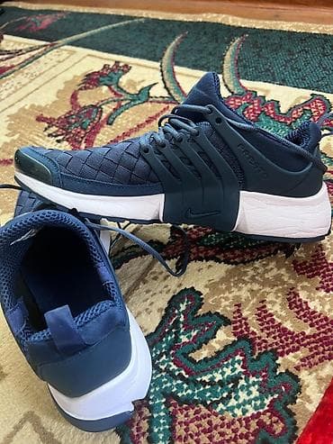 ботинки мужские: Кроссовки Nike (модель с плетёным верхом, логотип S на стельке) - — 6