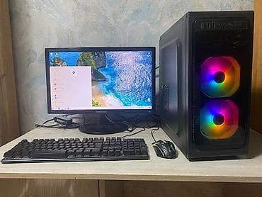 graphics card: Компьютер, ядер - 4, ОЗУ 8 ГБ, Игровой, Б/у, Intel Core i5, HDD — 1