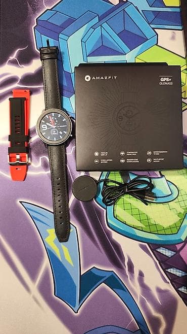 Смарт-часы Amazfit GTR, Б/У, состояние отличное, без царапин