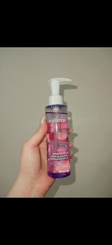пенка: Очищающее гидрофильное масло для лица Celimax Derma Nature Fresh — 1