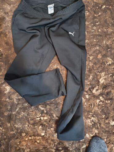 штаны чёрные: Мужские брюки, L, Puma, Новый, цвет - Черный, Бесплатная доставка — 3