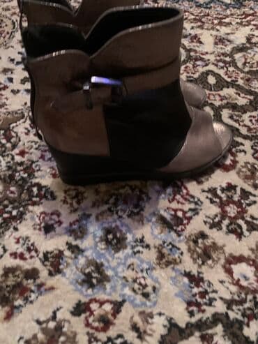 туфли беж цвет: Туфли бромового цвета в идеальном состоянии,одевали один раз, размер — 3