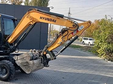 полисад хундай: Экскаватор, Hyundai, Колесный — 3