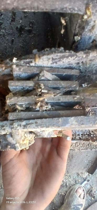 Бизнес үчүн жабдуулар: Рубительная/кормодробильная машина самодельного типа двигатель жок — 6