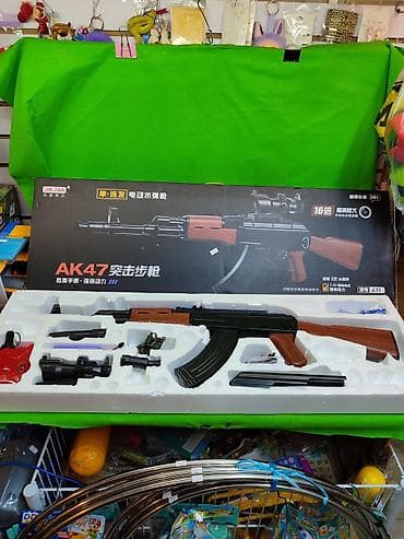 Автомат АК-47 орбибол игрушка детская🔥 Комплектация товара: автомат at lalafo.kg Автомат АК-47 орбибол игрушка детская🔥 Комплектация товара: автомат