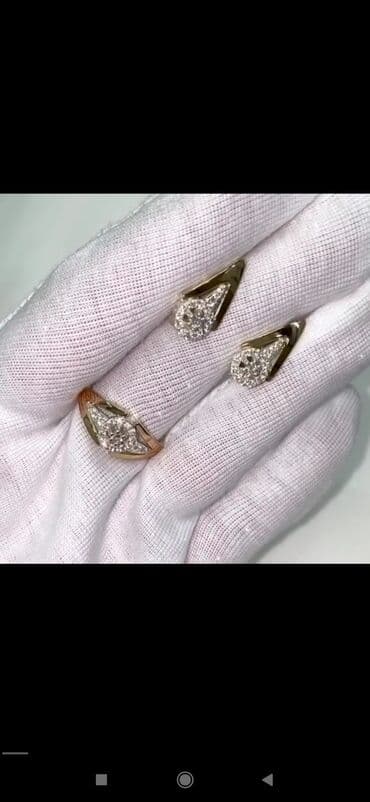 свадебные наборы ручной: Набор украшений, Проба 925, Женские, Новый — 4