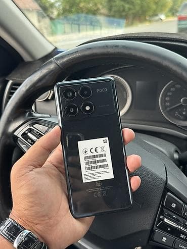 Poco X6 Pro 5G, Б/у, 512 ГБ, цвет - Черный, 2 SIM