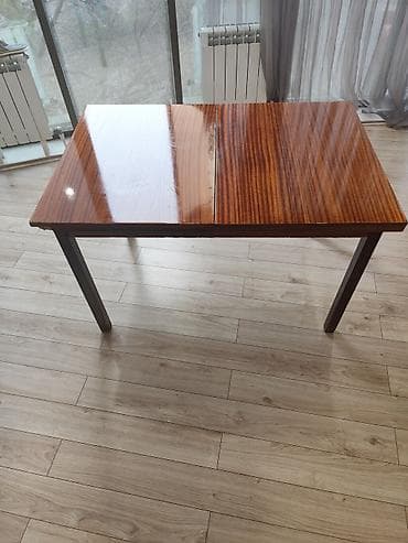 Трансформер үстөлдөрү: Трансформер үстөлү Ашкана үчүн, Жайылуучу стол, түсү - Күрөң — 1