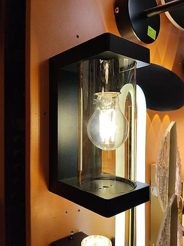 study lamp: Настенный уличный светильник в современном стиле. - Корпус — 2