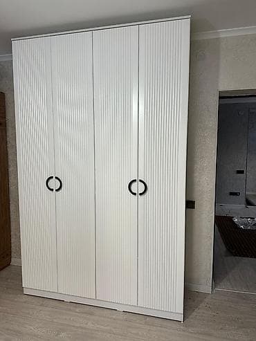 мебель для дачи недорого: Шифоньер, шкаф для одежды, Прямой, ЛДСП — 5