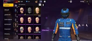 бандан: Игровой аккаунт Garena Free Fire с богатой коллекцией косметики и — 7