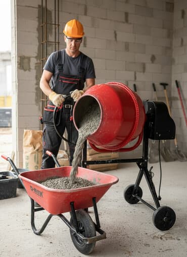 бетономешалка запчасть: Бетономешалка Гравитационная, Средняя (150 - 300 л) — 1