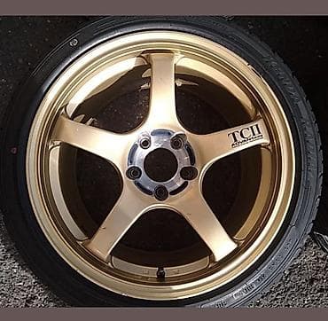 bbs rs: Литые Диски R 18 Advan Racing, Комплект, отверстий - 5, Б/у — 3