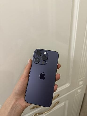 IPhone 14 Pro, 128 ГБ, Deep Purple, Защитное стекло, 79 %
