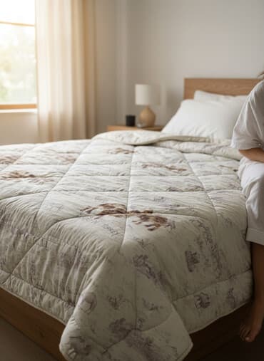 урок постельное белье: Одеяло, Турция, Б/у, Верблюжья шерсть, Все сезоны — 2