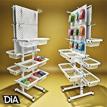 Соода жабдуулары: Стеллаж металлический сборный, железная полка Готовые стеллажи по — 7