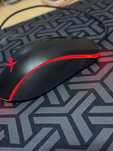Мониторы: HyperX Pulsefire Surge (проводная) Мышь полностью рабочая, сенсор — 3