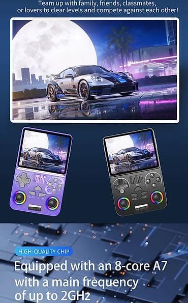 игровое: Портативная игровая консоль J36 Ultra - Встроено до 20 000 игр — 5