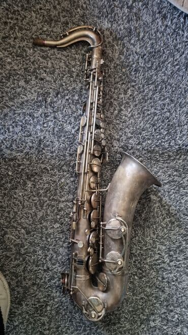 барабан инструмент: Саксофон винтажный Weltklang Германия (Eb), корпус из металла с — 1