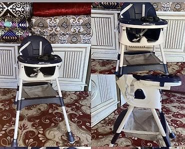 камод сатылат: Детский стульчик для кормления Skillmax. - Конструкция на устойчивых — 1