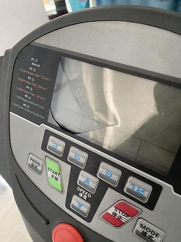 Спорт и хобби: Беговая дорожка электрическая ZEXDO - Панель управления с большим — 4