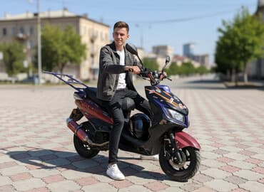 купить мотоцикл минск в бишкеке: Макси-скутер M8, 160 куб. см, Бензин, Б/у — 2