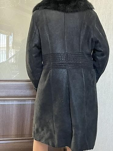 Личные вещи: Дубленка, Турция, По колено, L — 3