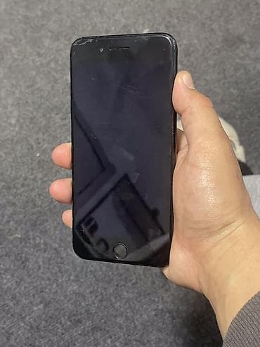 IPhone 7 Plus, Б/у, 128 ГБ, Jet Black, Чехол, 100 % — 2