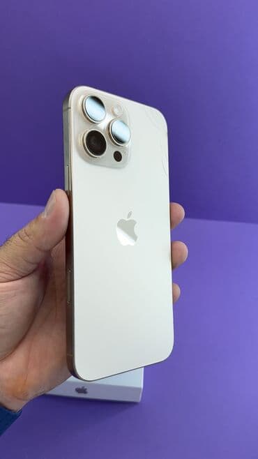 айфон 16 про макс 1 тб цена бишкек: IPhone 16 Pro Max, Колдонулган, 1 ТБ, Куту, 95 % — 12