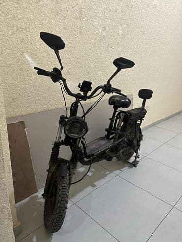 самый лучший трехколесный велосипед с ручкой: Электровелосипед — 1