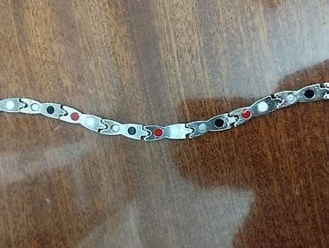 пара браслет: Браслет двухцветный, металлический, магнитный., гиппоалергенный — 4