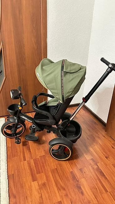 детская одежда из бишкека оптом: Детский трехколесный велосипед-коляска с родительской ручкой - Формат — 2