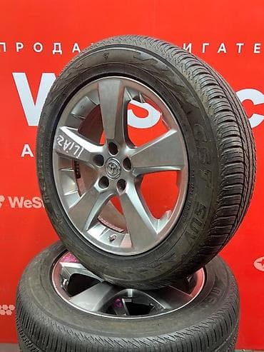 t 4: Комплект из 4 литых дисков Toyota с шинами R18 / 235 / 45 Dunlop LE — 6