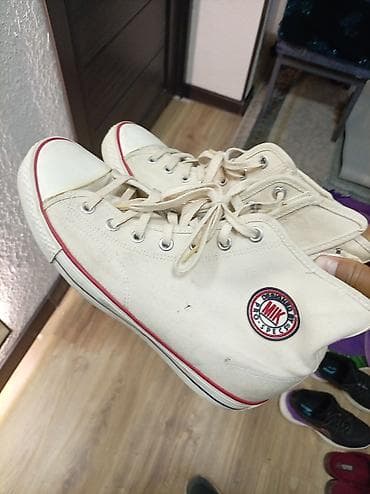 кросовки на роликах: Мужские кроссовки, 40.5, Б/у, цвет - Бежевый — 7