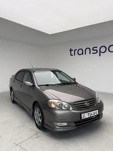 Транспорт: Toyota Corolla: 2003 г., 1.8 л, Автомат, Бензин, Седан — 5