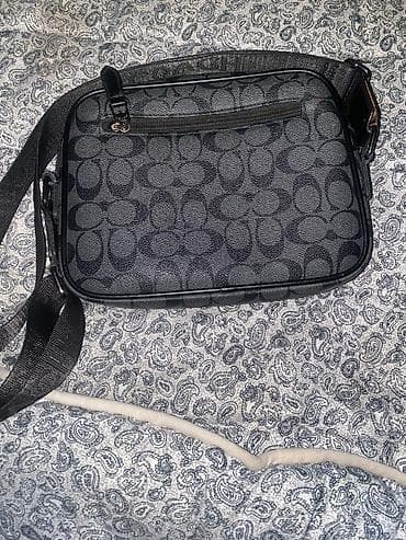 барсетка для мальчиков: Сумка через плечо COACH New York, мужская/унисекс. - Материал — 4