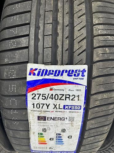 r16 85: Летняя китайская шина. Фирма Kinforest made in China. Размер задних — 2