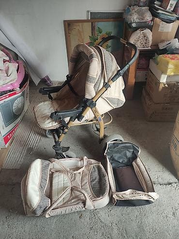 Башка товарлар: Продаю коляску в отличном состоянии пользовались пару раз — 1