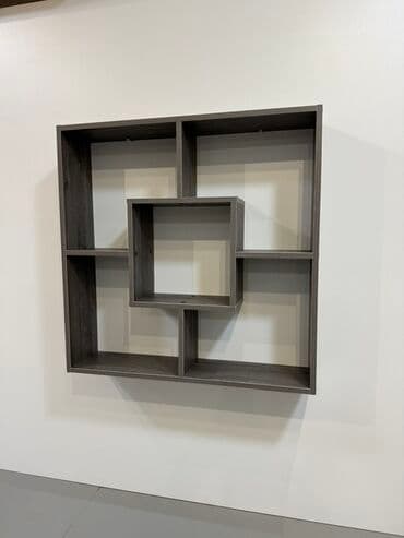 стеклянные полки на стену: Книжная полка, ЛДСП, Подвесная — 2