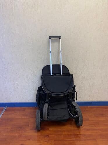 коляска viki vigorkids: Коляска, цвет - Черный, Б/у — 2