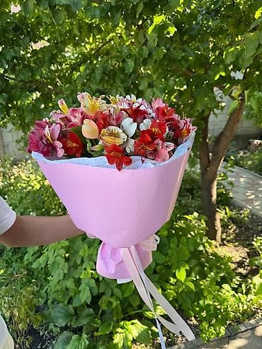 каракол цветы: Альстромерия соберём букеты на заказ Цена договорная Букет . В — 7