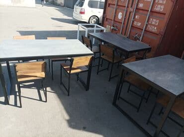 стулья для стола: Парта жана отургуч комплекти — 23