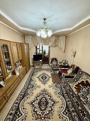 Кыймылсыз мүлк: 2 бөлмө, 63 м², Сталинка, 3 кабат, Косметикалык оңдоо — 2