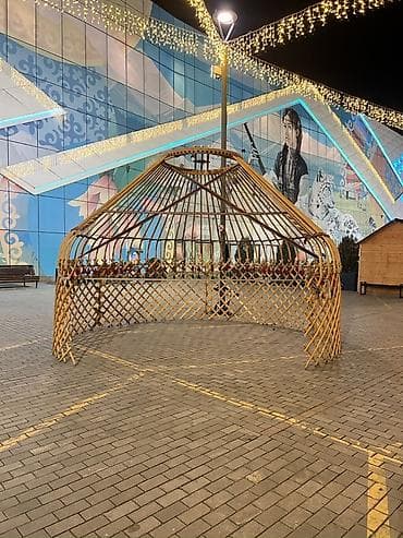 Спорт и хобби: Юрта (казахская/кыргызская кигиз үй) – разборное традиционное жилище — 2