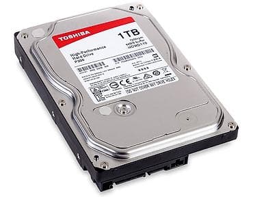 Накопитель для ПК, Б/у, Toshiba, HDD, 1 ТБ, 3.5", Для ПК