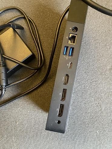 скупка компьютеров и ноутбуков: Продам док-станцию Dell WD19 с блоком питания (130 Вт) интерфейс: USB — 8