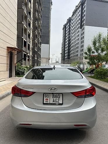 арзан машине: Hyundai Elantra: 2012 г., 1.6 л, Автомат, Бензин, Седан — 3